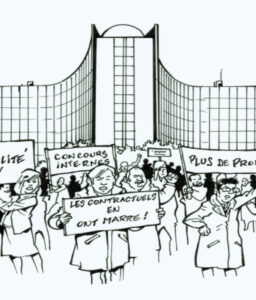 Contract agents european commission strike