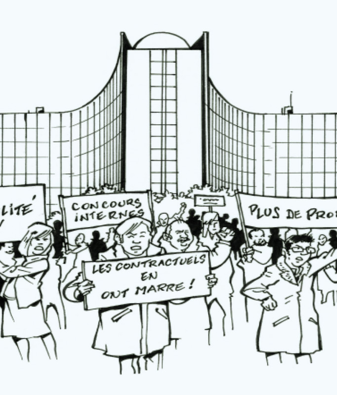Contract agents european commission strike